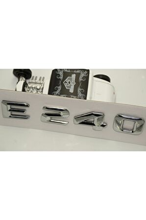Benz E240 Bagaj Krom Metal 3m 3d Yazı Logo