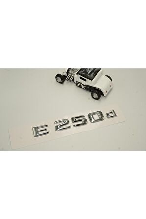 Benz E 250d Bagaj Krom Metal 3m 3d Yazı Logo