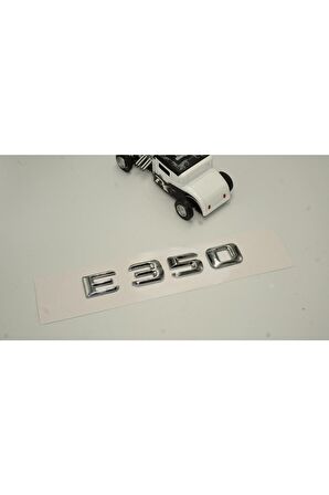 Benz E350 Bagaj Krom Metal 3m 3d Yazı Logo