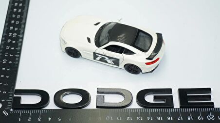 DK Tuning Dodge Bagaj Siyah ABS 3M 3D Yazı Logo Amblem