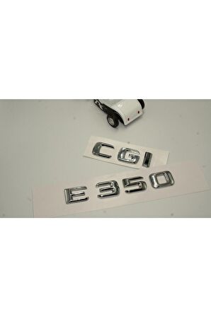Benz E 350 Cgi Bagaj Krom Metal 3m 3d Yazı Logo