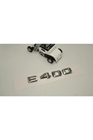 Benz E400 Bagaj Krom Metal 3m 3d Yazı Logo