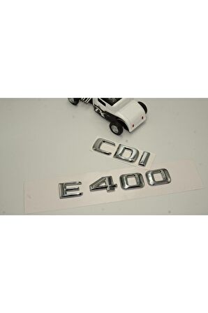 Benz E 400 Cdi Bagaj Krom Metal 3m 3d Yazı Logo