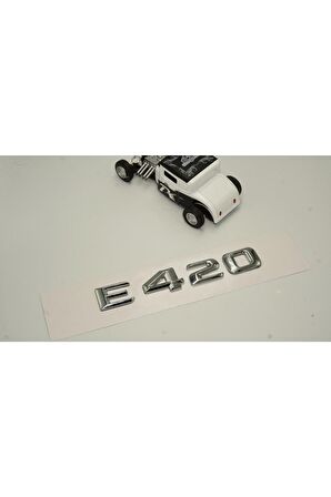 Benz E420 Bagaj Krom Metal 3m 3d Yazı Logo