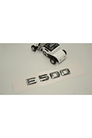 Benz E500 Bagaj Krom Metal 3m 3d Yazı Logo