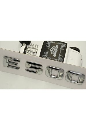 Benz E500 Bagaj Krom Metal 3m 3d Yazı Logo