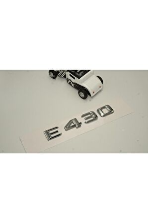 Benz E430 Bagaj Krom Metal 3m 3d Yazı Logo