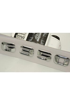 Benz G350 Bagaj Krom Metal 3m 3d Yazı Logo