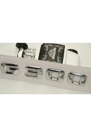 Benz G300 Bagaj Krom Metal 3m 3d Yazı Logo