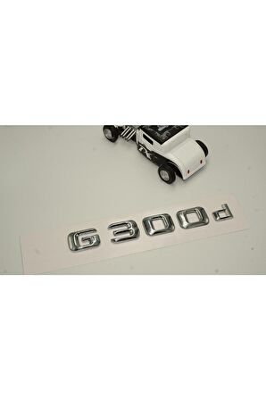 Benz G 300d Bagaj Krom Metal 3m 3d Yazı Logo