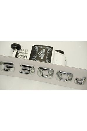 Benz G 300d Bagaj Krom Metal 3m 3d Yazı Logo