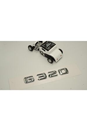 Benz G320 Bagaj Krom Metal 3m 3d Yazı Logo