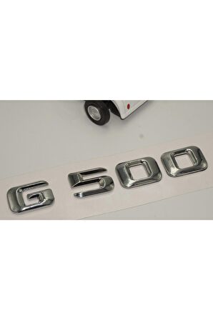 Benz G500 Bagaj Krom Metal 3m 3d Yazı Logo