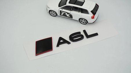 DK Tuning A6L 2025+ Bagaj Siyah Yazı Logo Arma Audi İle Uyumlu