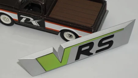 DK Tuning Skoda VRS Bagaj Yeni Versiyon Yeşil Gri Logo Arma Amblem