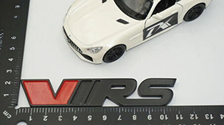DK Tuning Skoda VRS Bagaj Siyah Kırmızı Logo Arma Amblem