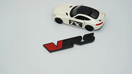 DK Tuning Skoda VRS Bagaj Siyah Kırmızı Logo Arma Amblem