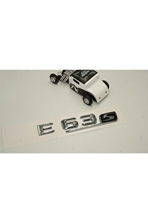 Benz E 63s Bagaj Krom Metal 3m 3d Yazı Logo
