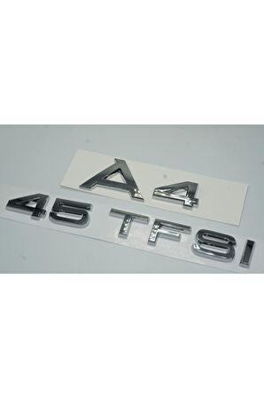 Audi A4 45 Tfsi Krom Abs 3m 3d Bagaj Yazı Logo Orjinal Ürün