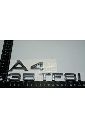 Audi A4 35 Tfsi Krom Abs 3m 3d Bagaj Yazı Logo Orjinal Ürün