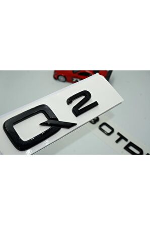 Audi Q2 30 Tdi Parlak Siyah Abs 3m 3d Bagaj Yazı Logo Orjinal Ürün