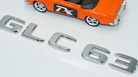 DK Tuning GLC 63 Bagaj Krom ABS Yazı Logo Benz İle Uyumlu