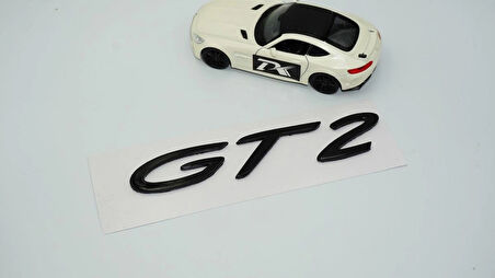 DK Tuning Porsche 911 GT2 Bagaj Siyah ABS Yazı Logo Amblem