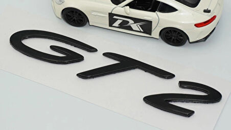 DK Tuning Porsche 911 GT2 Bagaj Siyah ABS Yazı Logo Amblem