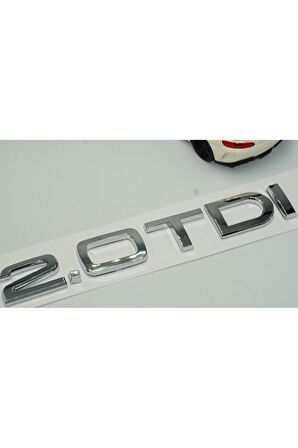DK Audi 2.0 Tdi B7 B8 B9 Krom Abs 3m 3d Bagaj Yazı Logo