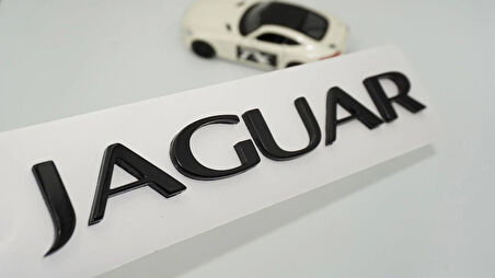 DK Tuning Jaguar Sport Siyah ABS 3M Bagaj Yazı Logo