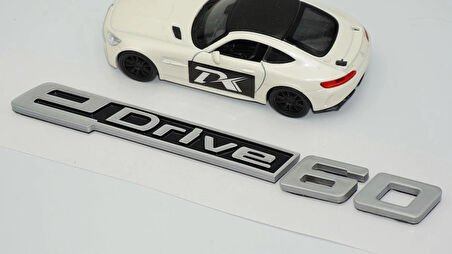 DK Tuning eDrive 60 Bagaj Gri Siyah Yeni Nesil Yazı Logo Bmw İle Uyumlu