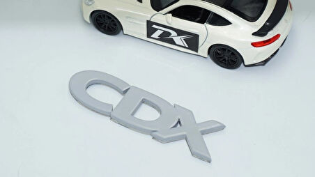DK Tuning CDX Bagaj Gri ABS Yazı Logo Amblem Opel İle Uyumlu