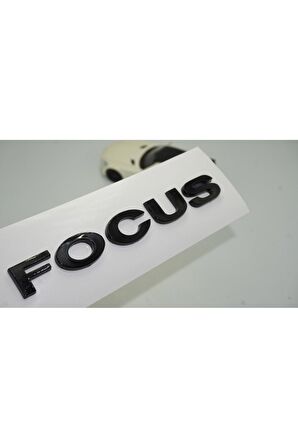 DK Focus Yeni Model Bagaj 3M 3D Uyumlu Siyah ABS Logo Amblem