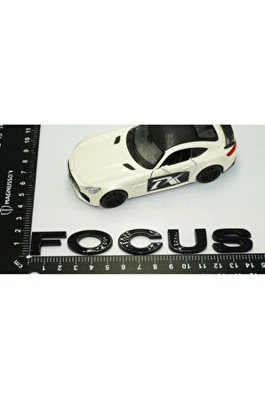 DK Focus Yeni Model Bagaj 3M 3D Uyumlu Siyah ABS Logo Amblem