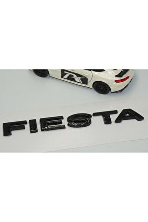 DK Fiesta Yeni Model Bagaj 3M 3D Siyah ABS Logo Amblem