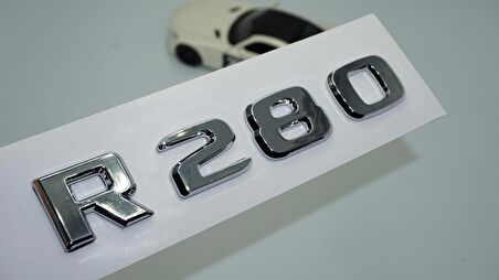 DK Tuning R 280 Bagaj Krom ABS 3M 3D Yazı Logo Benz İle Uyumlu