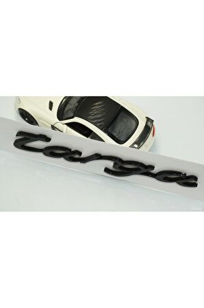 DK Porsche Targa Bagaj 3M 3D Siyah ABS Yazı Logo Amblem