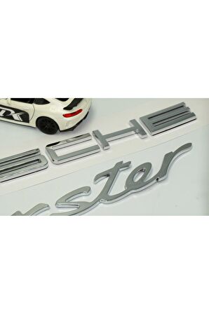 DK Porsche Boxster Bagaj Krom ABS Eski Model Yazı Logo Amblem Seti