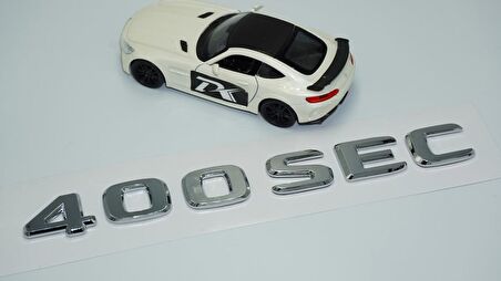 DK Tuning 400 SEC Bagaj Krom ABS 3M 3D Yazı Logo Benz İle Uyumlu