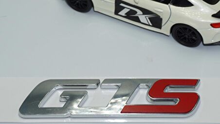 Dk Maserati Ghibli Quattroporte Gts Kırmızı Gümüş Bagaj Yazı Logo