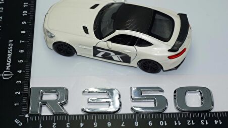 DK Tuning R 350 Bagaj Krom ABS 3M 3D Yazı Logo Benz İle Uyumlu
