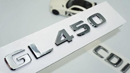 DK Tuning GL450 CDi Bagaj Krom ABS Yazı Logo Benz İle Uyumlu