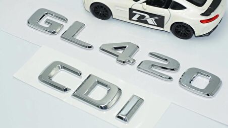 DK Tuning GL420 CDi Bagaj Krom ABS Yazı Logo Benz İle Uyumlu