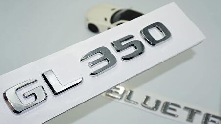 DK Tuning GL350 Bluetec Bagaj Krom ABS Yazı Logo Benz İle Uyumlu
