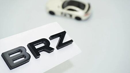DK Tuning Subaru BRZ Siyah ABS 3M 3D Bagaj Yazı Logo Arma