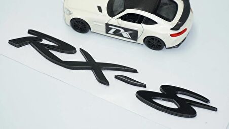 DK Tuning Mazda RX-8 Siyah ABS 3M 3D Bagaj Yazı Logo Arma