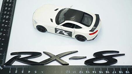 DK Tuning Mazda RX-8 Siyah ABS 3M 3D Bagaj Yazı Logo Arma