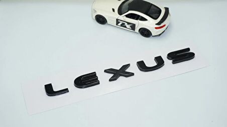 DK Tuning Lexus 2022+ Siyah ABS 3M 3D Bagaj Yazı Logo Arma