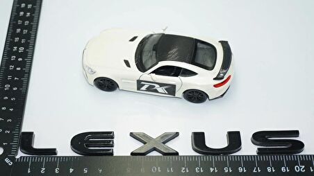 DK Tuning Lexus 2022+ Siyah ABS 3M 3D Bagaj Yazı Logo Arma