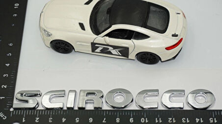 DK Tuning VW Volkswagen Scirocco MK3 Bagaj Krom Yazı Logo Arma